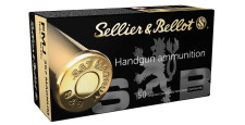 BOITE DE 50 CARTOUCHES SELLIER BELLOT CAL.357 MAGNUM FMJ 158GRS - CATEGORIE B