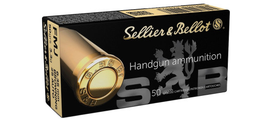 BOITE DE 50 CARTOUCHES SELLIER BELLOT CAL. 25ACP / 6.35BROWNING FMJ 50GRS - CATEGORIE B