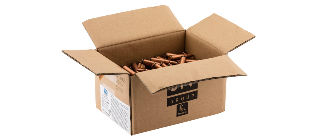 CARTON DE 500 CARTOUCHES DE SURPLUS STV CAL.7.62x39 FMJ 123GRS - CATEGORIE B
