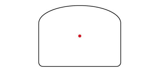 POINT ROUGE GPO HOLOGRAMME AUTOMATIQUE SPECTRA P-DOT 3 MOA