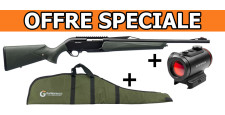 OFFRE SPECIALE - CARABINE SEMI-AUTO WINCHESTER SXR2 STEALTH FILETÉE CAL. 30-06Spr + POINT ROUGE KITE BT1