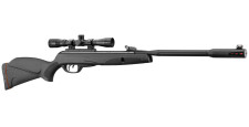 CARABINE A AIR GAMO BLACK FUSION IGT SYNTHETIQUE CAL.4.5 - 29 JOULES + LUNETTE GAMO 4X32