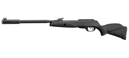 CARABINE A AIR GAMO BLACK FUSION IGT SYNTHETIQUE CAL.4.5 - 29 JOULES + LUNETTE GAMO 4X32