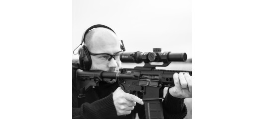 LUNETTE AQUISITION RAPIDE TIR FIREFIELD RAPIDSTRIKE 1-6x24 AVEC MONTAGE SPORT CANTILEVER