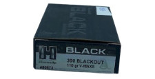 DESTOCKAGE - BOITE DE 18 CARTOUCHES HORNADY CAL.300 BLACKOUT 110GR V MAX