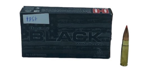 DESTOCKAGE - BOITE DE 18 CARTOUCHES HORNADY CAL.300 BLACKOUT 110GR V MAX