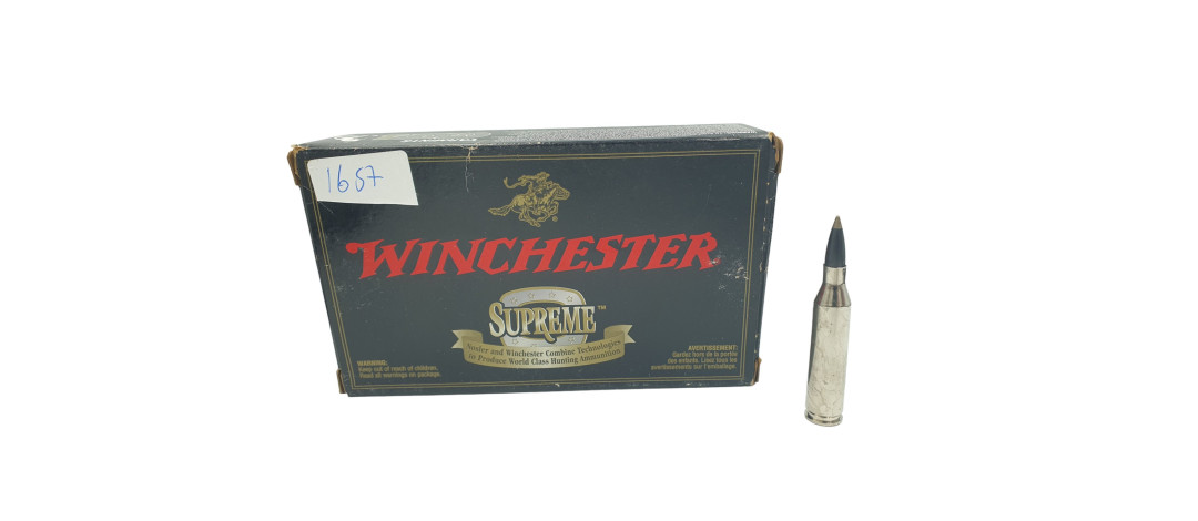 DESTOCKAGE - BOITE DE 16 CARTOUCHES WINCHESTER CAL.243 WIN 55GR BALLISTIC SILVERTIP -643