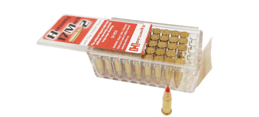 DESTOCKAGE - BOITE DE 45 CARTOUCHES HORNADY CAL.17 MACH 2 17GR V MAX