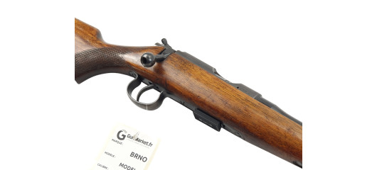 OCCASION - CARABINE BRNO MODEL 2 CAL.22LR COMPLETE + MODERATEUR DE SON