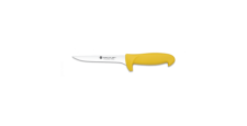 Couteau désosseur manche polymere jaune et lame fine de 16cm