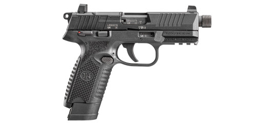 PISTOLET FN HERSTAL 502 TACTICAL BLACK CAL.22LR FILETÉ - CATEGORIE B