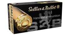 BOITE DE 50 CARTOUCHES SELLIER BELLOT SUBSONIQUES CAL.9x19 / 9 PARA / 9 LUGER FMJ 140GRS - CATEGORIE B