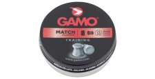 BOITE DE 250 BALLES A AIR PLOMBS GAMO TÊTE PLATE CAL.4.5 MATCH CLASSIC TRAINING