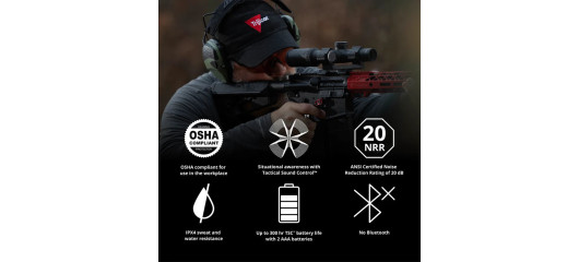 CASQUE ANTI-BRUIT ISOTHUNES DEFY SLIM ELECTRONIQUE