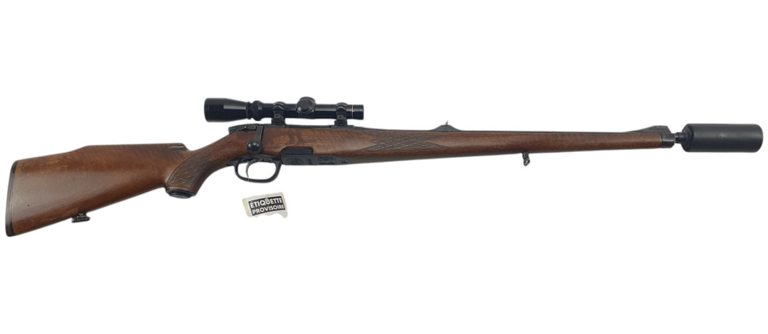 OCCASION - CARABINE STEYR STUTZEN CAL.308WIN + LUNETTE LEUPOLD VARI-X 1-4X24 + ASE UTRA SL5I
