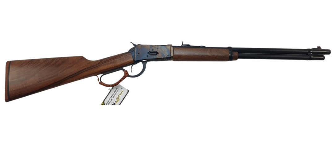 VENTE FLASH – CARABINE A LEVIER HUGTEK LVR44 CAL.44MAG CROSSE BOIS JASPE CANON 51CM