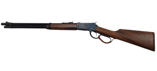 VENTE FLASH – CARABINE A LEVIER HUGTEK LVR44 CAL.44MAG CROSSE BOIS JASPE CANON 51CM