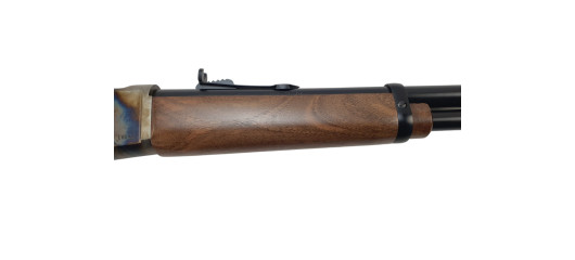 VENTE FLASH – CARABINE A LEVIER HUGTEK LVR44 CAL.44MAG CROSSE BOIS JASPE CANON 51CM