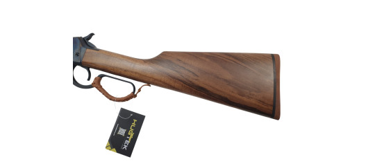 VENTE FLASH – CARABINE A LEVIER HUGTEK LVR44 CAL.44MAG CROSSE BOIS JASPE CANON 51CM