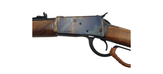 VENTE FLASH – CARABINE A LEVIER HUGTEK LVR44 CAL.44MAG CROSSE BOIS JASPE CANON 51CM