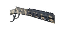 VENTE FLASH – CARABINE A LEVIER HUGTEK LVR44 CAL.44MAG CERAKOTE CAMO CANON 51CM