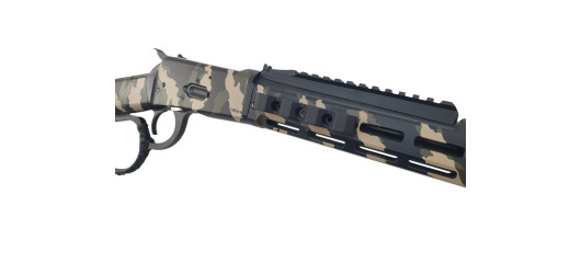 VENTE FLASH – CARABINE A LEVIER HUGTEK LVR44 CAL.44MAG CERAKOTE CAMO CANON 51CM