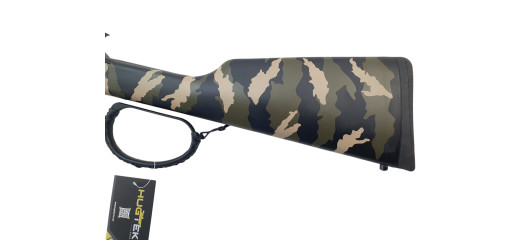 VENTE FLASH – CARABINE A LEVIER HUGTEK LVR44 CAL.44MAG CERAKOTE CAMO CANON 51CM