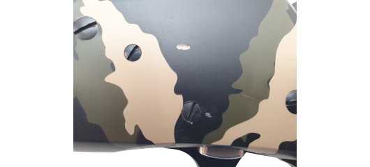 VENTE FLASH – CARABINE A LEVIER HUGTEK LVR44 CAL.44MAG CERAKOTE CAMO CANON 51CM