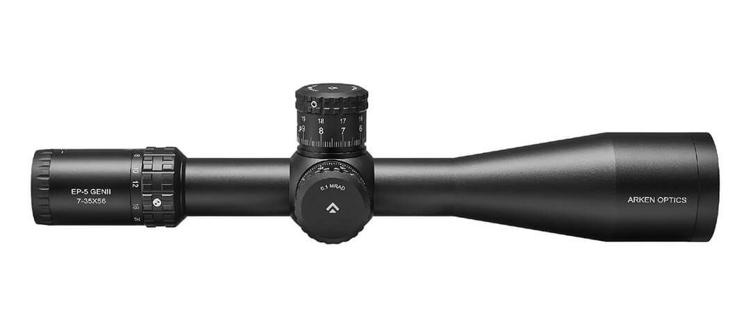 LUNETTE DE TIR LONGUE DISTANCE ARKEN EP-5 GENII 7-35x56 FFP RET.VPR-MILRAD