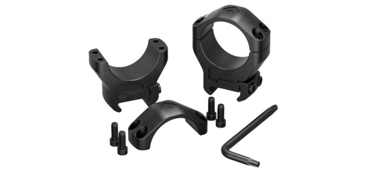 MONTAGE LUNETTE  ARKEN HALO Ti Ø34mm PROFILE BAS WEAVER/PICATINNY