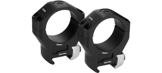 MONTAGE LUNETTE  ARKEN HALO Ti Ø34mm PROFILE HAUT WEAVER/PICATINNY