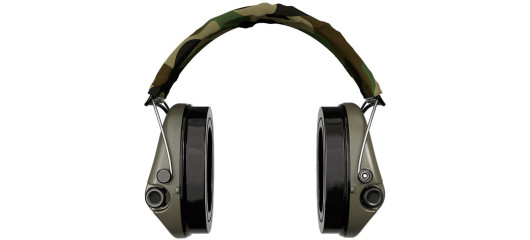 CASQUE ANTI BRUIT ELECTRONIQUE SORDIN SUPREME PRO-X LED VERT BANDEAU CAMO COUSSINS GEL