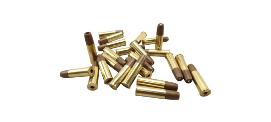 AIRGUN LOT DE 25 DOUILLES DAN WESSON ASG CAL.4.5BB