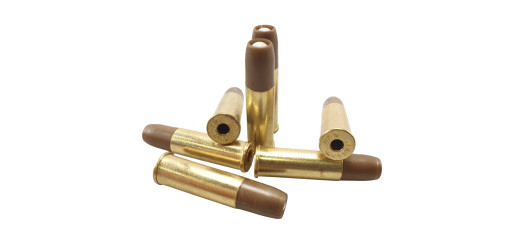 AIRGUN LOT DE 7 DOUILLES DAN WESSON/WINGUN CAL.6mm BILLE