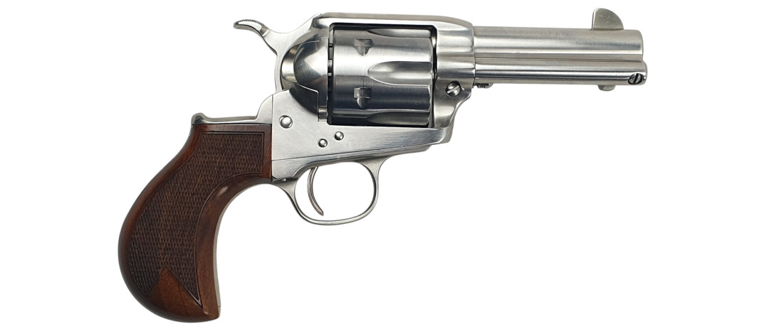 OFFRE UBERTI ! REVOLVER UBERTI 1873 THUNDERER INOX CAL.45COLT CANON 3"1/2 ARME NEUVE DE PRÉSENTATION - CATEGORIE B