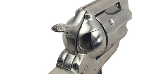 OFFRE UBERTI ! REVOLVER UBERTI 1873 THUNDERER INOX CAL.45COLT CANON 3"1/2 ARME NEUVE DE PRÉSENTATION - CATEGORIE B