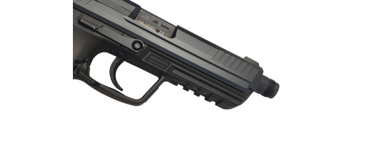 BRADERIE OCCASION - PISTOLET HK45 TACTICAL BLACK CAL.45ACP CANON FILETÉ