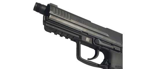 BRADERIE OCCASION - PISTOLET HK45 TACTICAL BLACK CAL.45ACP CANON FILETÉ