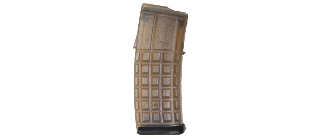 CHARGEUR STEYR AUG ORIGINE 30 COUPS CAL.223 TRANSLUCIDE - CATEGORIE B