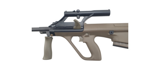 CARABINE DE TIR STEYR AUG Z SA QCB ARMY OLIVE AVEC LUNETTE STEYR x1.5 CAL.223 Rem. CANON 508mm