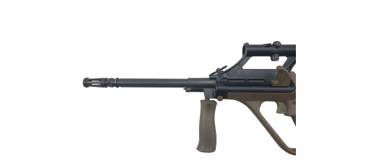 CARABINE DE TIR STEYR AUG Z SA QCB ARMY OLIVE AVEC LUNETTE STEYR x1.5 CAL.223 Rem. CANON 508mm