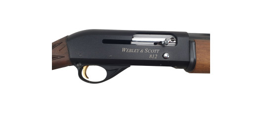 OCCASION - SEMI AUTO WEBLEY SCOTT 812 CAL. 12/76 ACIER CANON 76CM