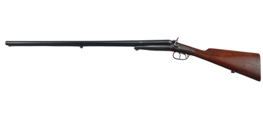 FOIRE OCCASION - FUSIL JUXTAPOSE HUSQVARNA A CHIENS EXTERIEURS CAL.12/65  - BEL ETAT