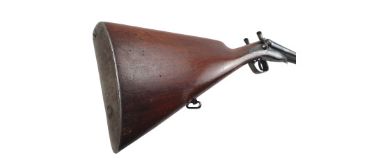 FOIRE OCCASION - FUSIL JUXTAPOSE HUSQVARNA A CHIENS EXTERIEURS CAL.12/65  - BEL ETAT