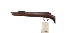 FOIRE OCCASION - CARABINE DE TIR MONOCOUP BSA SINGLE SHOT CAL.22LR