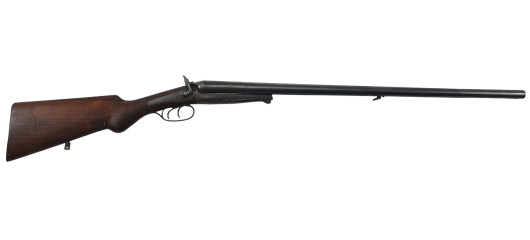 FOIRE OCCASION - FUSIL JUXTAPOSE HUSQVARNA A CHIENS EXTERIEURS CAL.12/65  - BEL ETAT