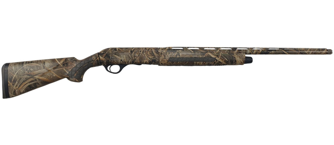 OCCASION - SEMI AUTO HATSAN ESCORT XTREME MAX GAUCHER CAL.12/89 CAMO MAX5 ETAT NEUF