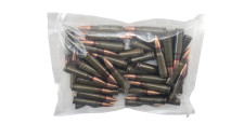 SACHET DE 50 CARTOUCHES DE SURPLUS STV CAL.7.62x39 FMJ 123GRS - CATEGORIE B