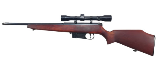 BRADERIE OCCASION - CARABINE SEMI-AUTOMATIQUE VOERE CAL.22LR + LUNETTE TASCO 4x32