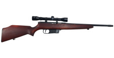 BRADERIE OCCASION - CARABINE SEMI-AUTOMATIQUE VOERE CAL.22LR + LUNETTE TASCO 4x32